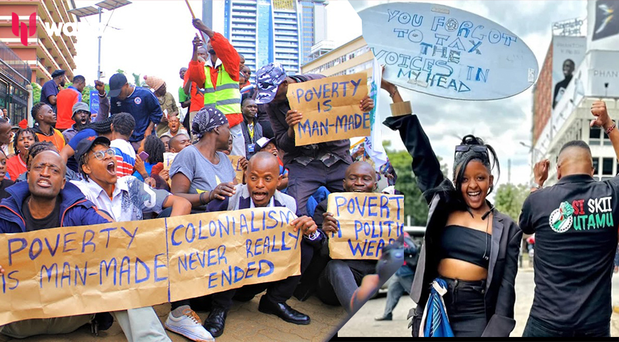 #OccupyParliament: Inside The Protest Where Kenya's Gen Z Brought Some Sparkle And Swag
